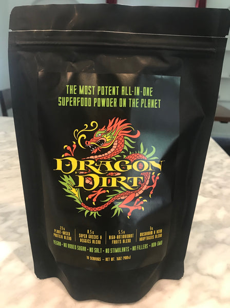 Dragon Dirt: Bobby's New Signature Superfood Powder - 10 or 28-serving Size Bags