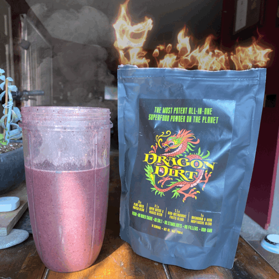 Dragon Dirt: Bobby's New Signature Superfood Powder - 10 or 28-serving Size Bags