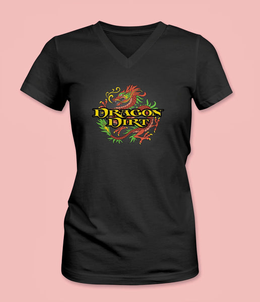 Dragon Dirt T-Shirt - Unisex or Ladies V-neck