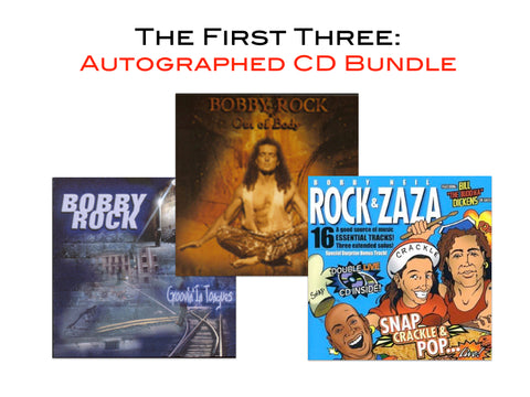 The First Three: Autographed CD Bundle